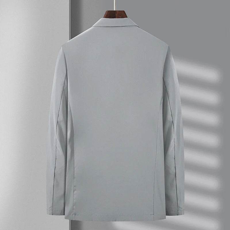 WAEOLSA Men's Lightweight Blazer - Breathable Spring/Summer Comfort Attire - Buy Center US