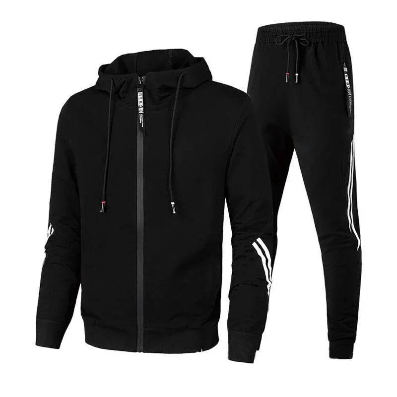 VIPOL Men's Pullover Hoodie Sweatsuit - High-Quality Casual Sportswear - Buy Center US