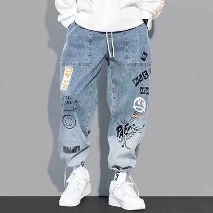 2023 MISNIKI Baggy Harem Jeans for Men - Stylish Korean Denim Pants - Buy Center US