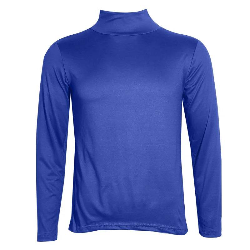 Men's Casual Slim Fit Turtleneck Pullover - Lightweight & Breathable Top - Buy Center US