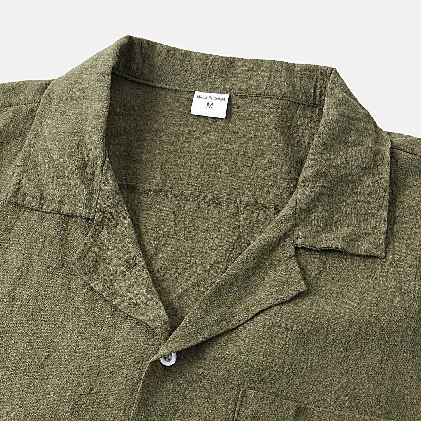 WHooHoo Men's Casual Shirt - Plus Size Breathable Cotton Linen Top - Buy Center US