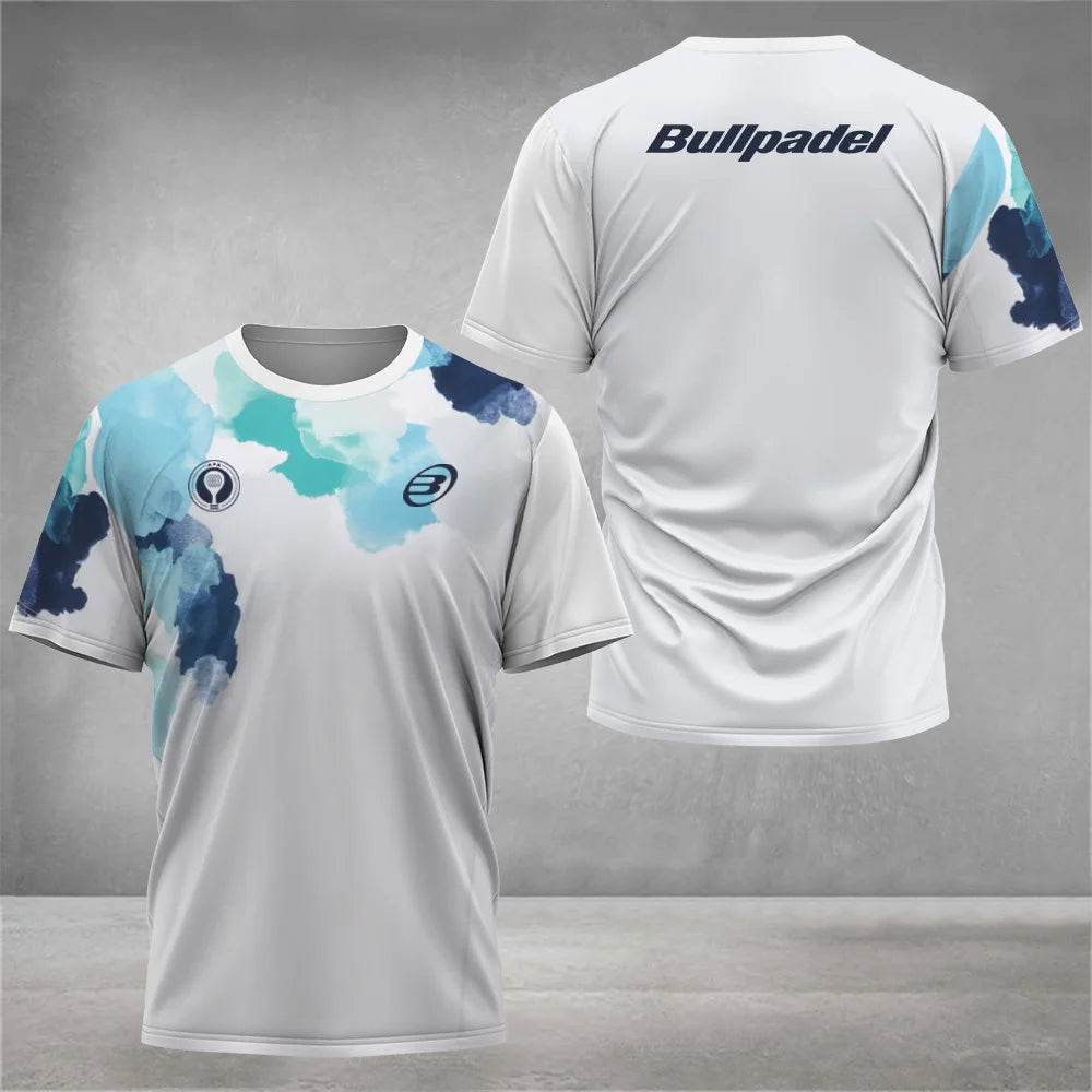Cool Padel Men's Breathable Quick Dry Summer Tee - Casual & Lightweight - Buy Center US