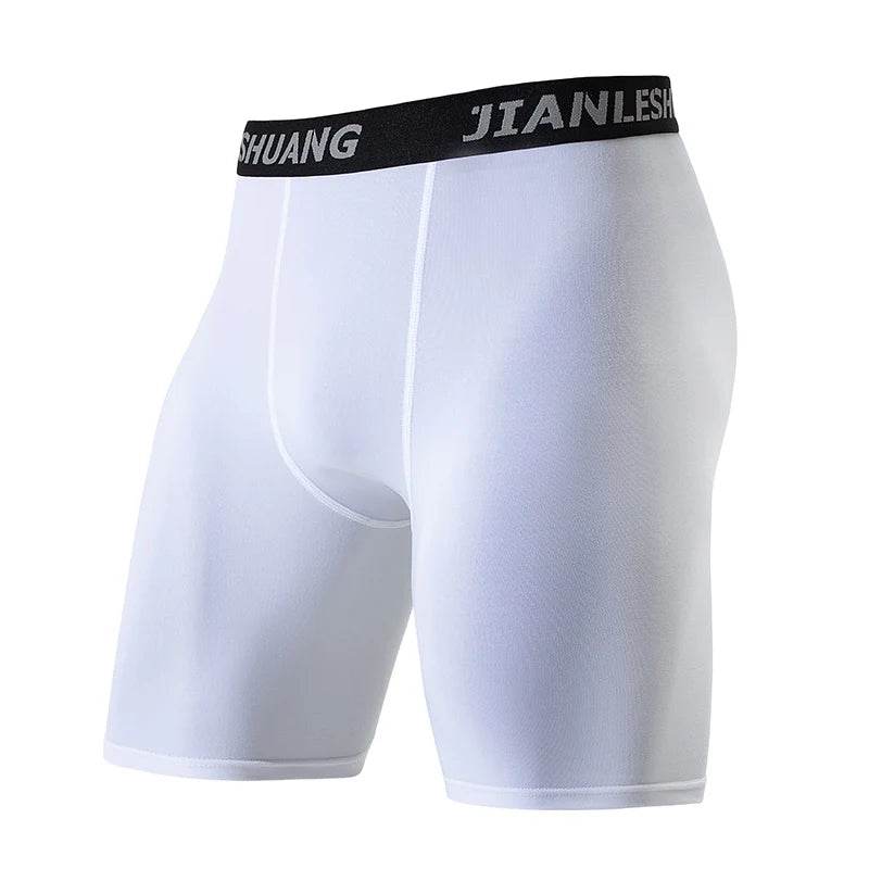 Men's Long Cycling Boxer Shorts - Comfortable Fitness Underwear for Training - Buy Center US