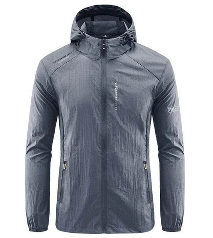 BOOERJUE Men's Thin Quick Dry Jacket - Sun-Protective Hooded Windbreaker - Buy Center US