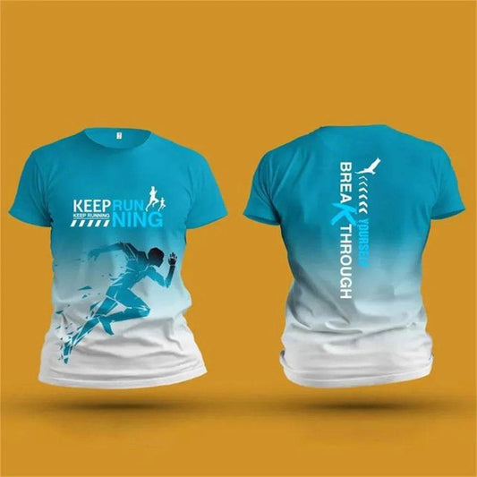 Summer Quick Dry 3D Printed Unisex T-Shirt - Lightweight & Comfortable - Buy Center US