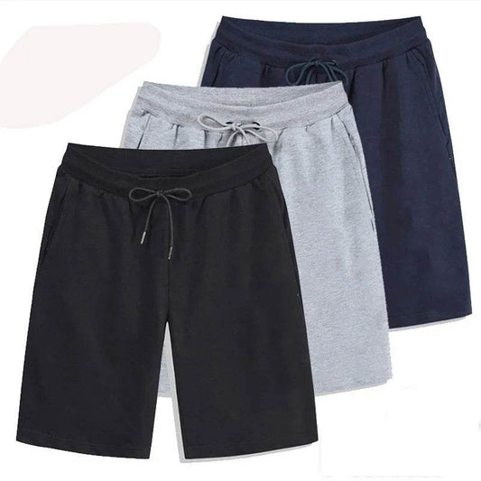 2024 Men's Casual Elastic Drawstring Shorts - Loose & Breathable Fitness - Buy Center US