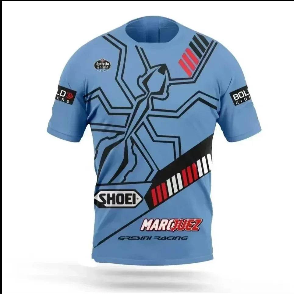 MOTO GP Quick Dry Sport T-Shirt - Breathable Casual Tee for Men - Buy Center US