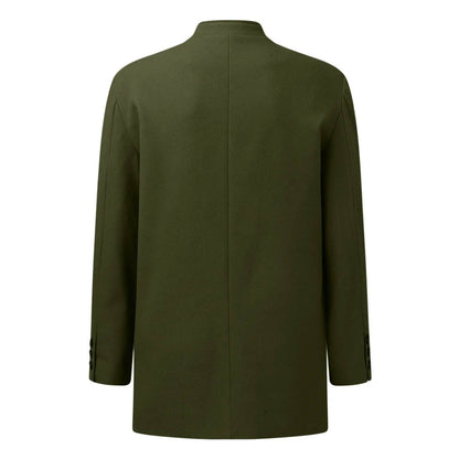 ZOMAXIUJEE Men's Autumn Winter Woolen Jacket - Stylish Mid Length Coat - Buy Center US