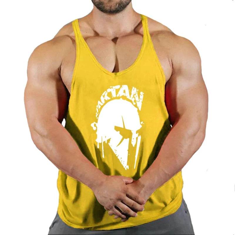 Men's Gym Singlet Tank Top - Stylish Cotton Bodybuilding Shirt - Buy Center US