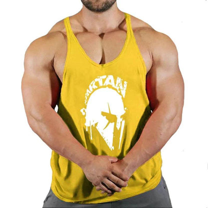 Men's Gym Singlet Tank Top - Stylish Cotton Bodybuilding Shirt - Buy Center US