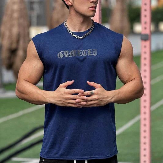 2024 Men's Fitness Tank Top - Casual Sleeveless Shirt for Summer Workouts - Buy Center US