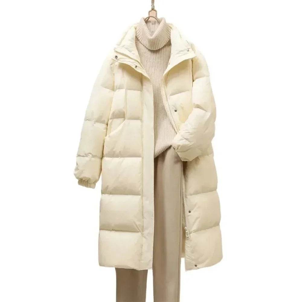 2024 Women's Winter Duck Down Coat - Warm & Stylish Puffer Jacket - Buy Center US