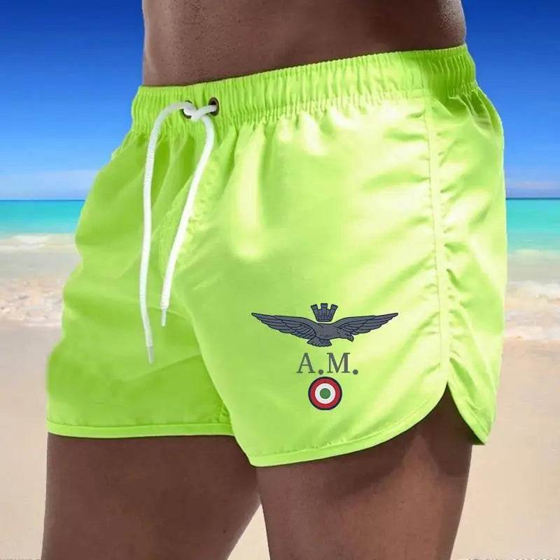 2024 Men's Printed Swimming Shorts - Quick-Drying Beach Suit, Breathable - Buy Center US
