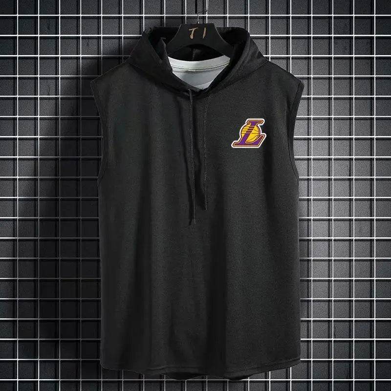 Summer Breathable Hooded Basketball Vest - Quick-Drying Casual Tank Top - Buy Center US