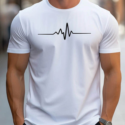 GUILAN Men's 100% Cotton Casual Graphic T-Shirt - Slim Fit & Breathable - Buy Center US