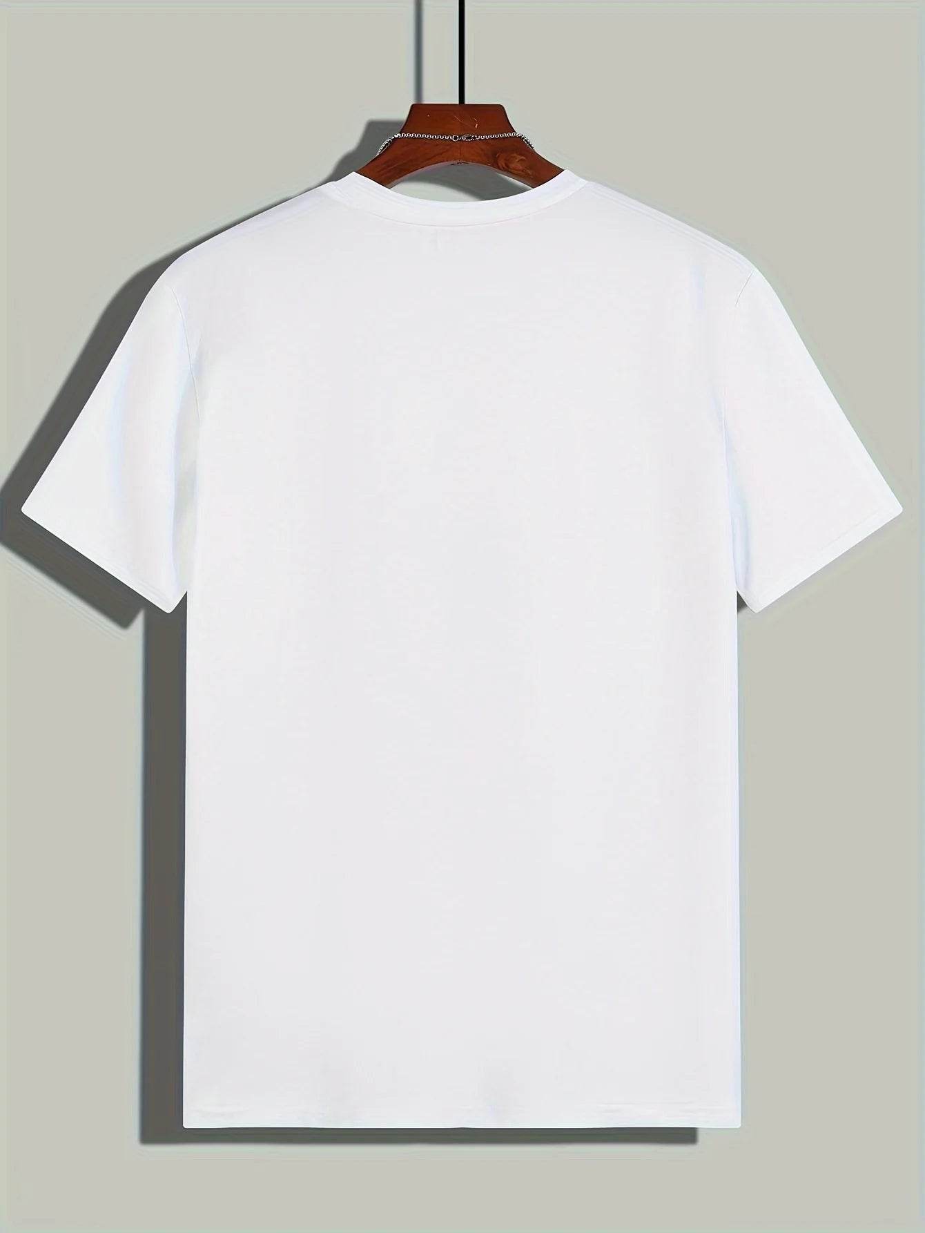 GUILAN Men's 100% Cotton Casual Graphic T-Shirt - Slim Fit & Breathable - Buy Center US