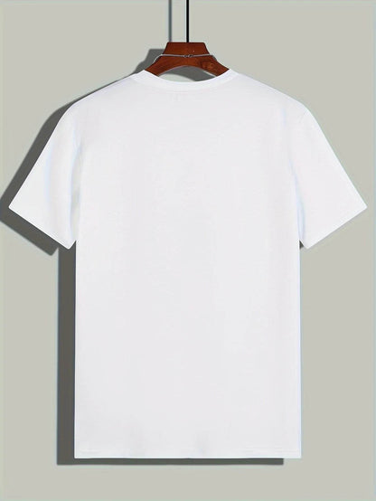 GUILAN Men's 100% Cotton Casual Graphic T-Shirt - Slim Fit & Breathable - Buy Center US
