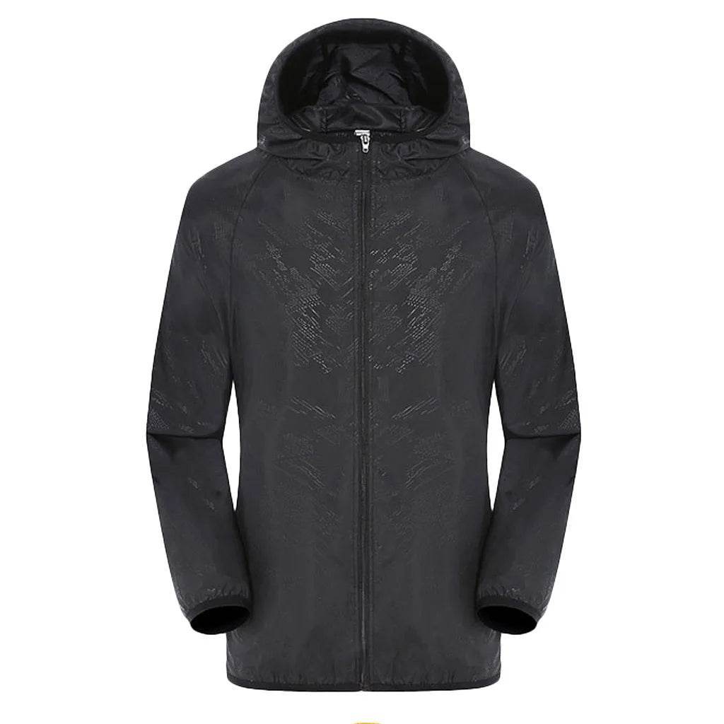 Waterproof Camping Rain Jacket - Men's & Women's Quick Dry Windbreaker - Buy Center US