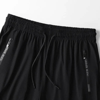 Plus Size Men's Sports Pants - Quick-Drying Joggers & Sweatpants - Buy Center US
