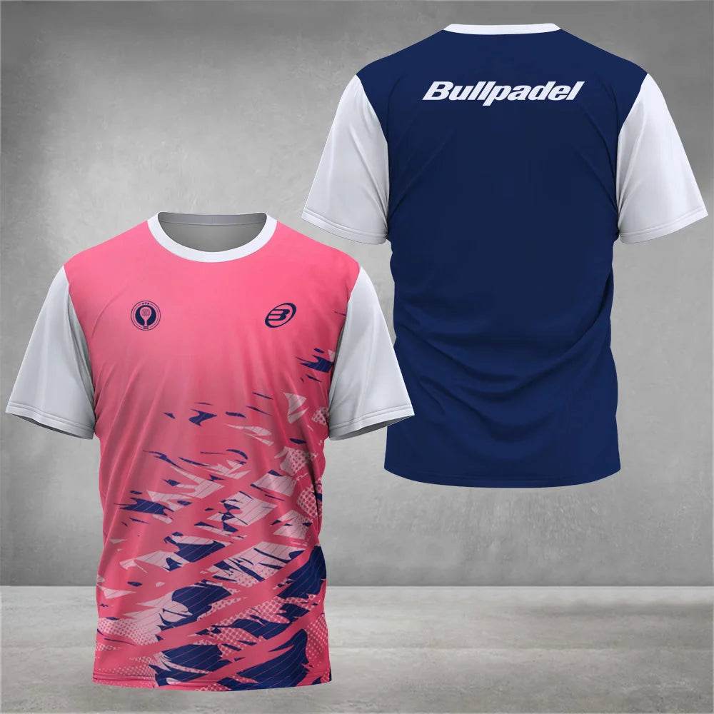 Cool Padel Men's Breathable Quick Dry Summer Tee - Casual & Lightweight - Buy Center US