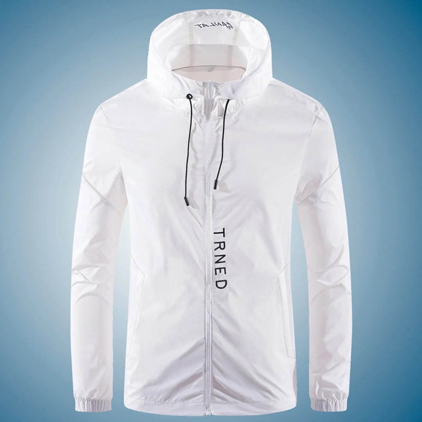 Men's Lightweight Casual Jacket - Spring Fall Hooded Raincoat - Buy Center US