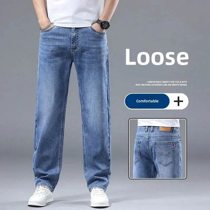 2024 Men's Trendy Vintage Casual Trousers - Loose Fit Straight Leg Jeans - Buy Center US
