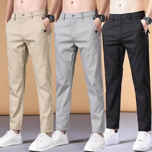 Fashion Men's Casual Summer Pants - Lightweight Skinny Joggers - Buy Center US