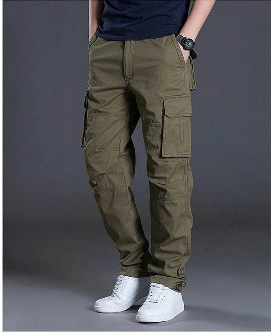 2025 Men's Cargo Pants - Multi Flap Pockets, Loose Fit for Outdoor - Buy Center US
