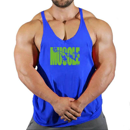 Muscle Guys Cotton Gym Tank Tops - Men's Sleeveless Bodybuilding Undershirt - Buy Center US