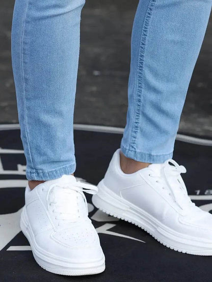 CHOLYL Slim Fit Zipper Jeans for Men - Retro Casual Denim Trousers - Buy Center US