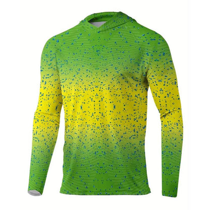 2025 Men's UPF 50+ Sun Protection Hoodie - Quick Dry & Breathable Shirt - Buy Center US