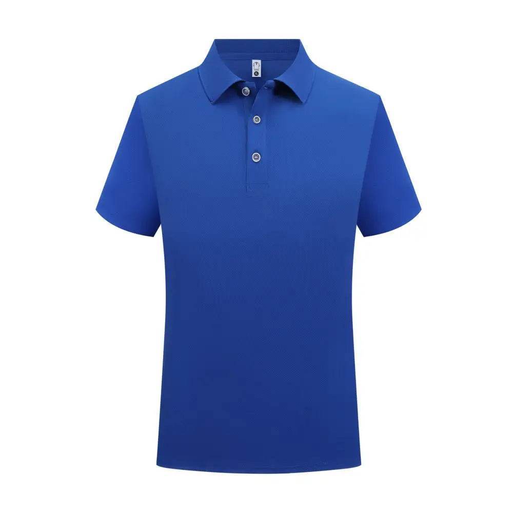 Classic Black Polo T-Shirt for Men - Casual & Breathable Summer Wear - Buy Center US