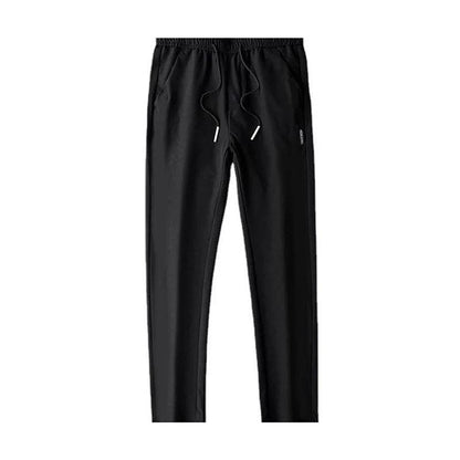 Ice Silk Men's Business Casual Pants - Lightweight, Breathable Summer Style - Buy Center US