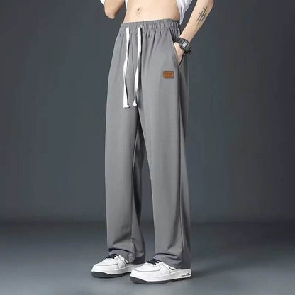 Trendy Men’s Casual Jogger Sweatpants - Quick Drying for Spring & Summer - Buy Center US