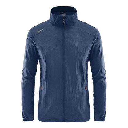 MuLS Men's Summer Windbreaker Jacket - Ultralight Casual Fishing Coat - Buy Center US