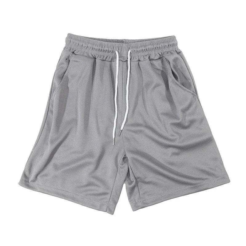 Men's Casual Loose Mesh Gym Shorts - Summer Fitness & Beachwear - Buy Center US