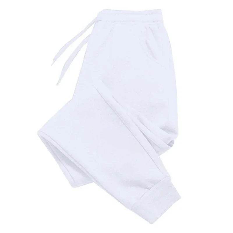 Men’s Casual Fleece Sports Pants - Loose Fit Jogging Trousers for Spring - Buy Center US