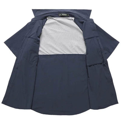 Wolf Inheritance Men's Tactical Short Sleeve Shirt - Quick Dry & Breathable - Buy Center US