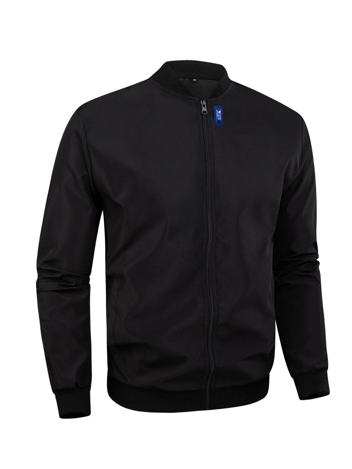 2024 Men's Pilot Jacket - Casual Zip Sports Coat for Spring and Autumn - Buy Center US