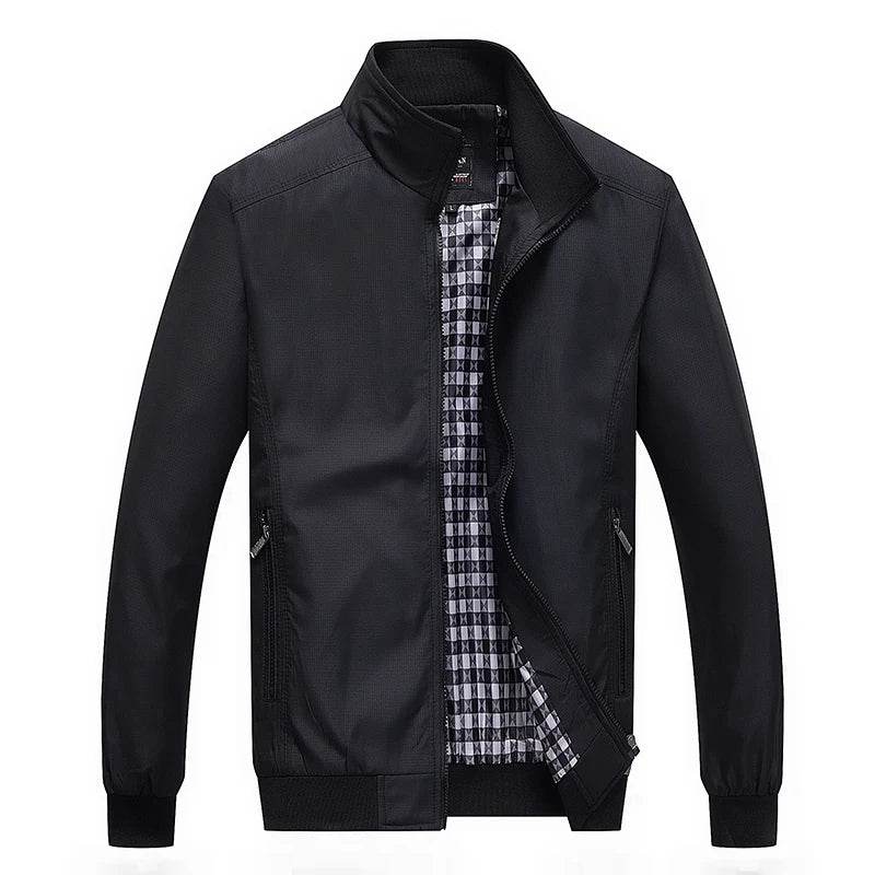 Men's Casual Jacket - Loose Fit Spring Autumn Baseball Cardigan - Buy Center US