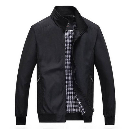 Men's Casual Jacket - Loose Fit Spring Autumn Baseball Cardigan - Buy Center US