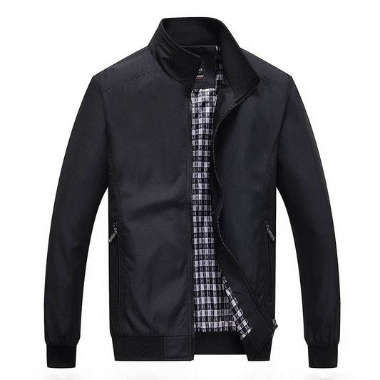 Men's Casual Jacket - Loose Fit Spring Autumn Baseball Cardigan - Buy Center US