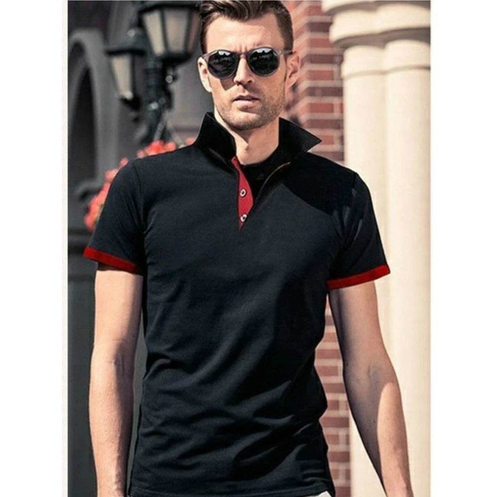 King Billion Men’s Short Sleeve Polo - Casual Summer Fashion Shirt - Buy Center US