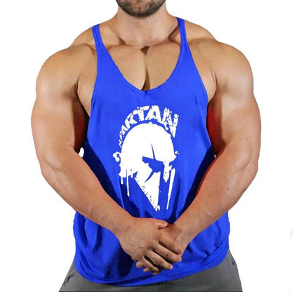 Men’s Gym Stringer Tank Top - Comfortable Cotton Workout Vest - Buy Center US