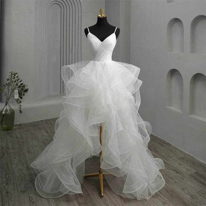 Customized Quinceanera Dress - Ruffles, V-Neck & Spaghetti Straps - Buy Center US
