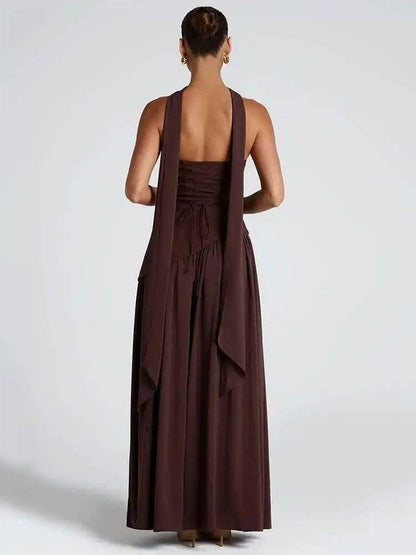 Mozision Strapless Off-Shoulder Maxi Dress - Sexy Club Party Gown - Buy Center US