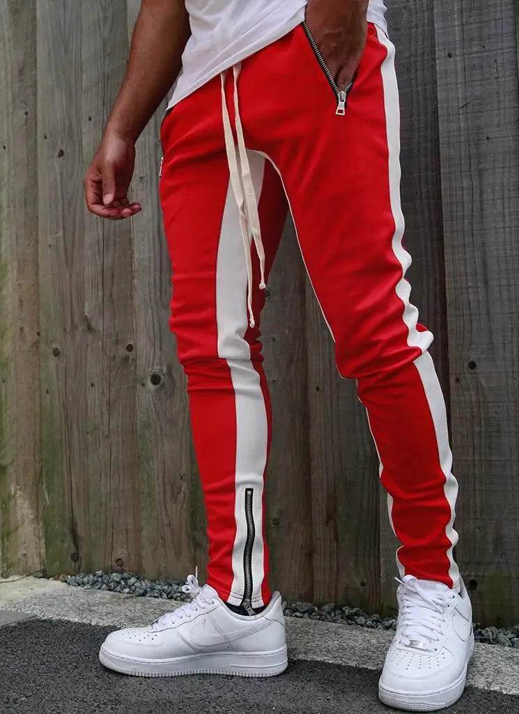 Men's Casual Hip Hop Joggers - Lightweight Skinny Sportswear Pants - Buy Center US
