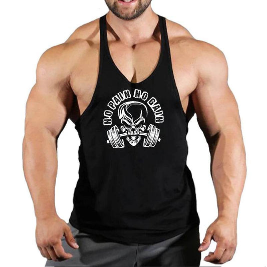 2024 Cotton Sleeveless Tank Tops for Men - Casual Bodybuilding Vest - Buy Center US