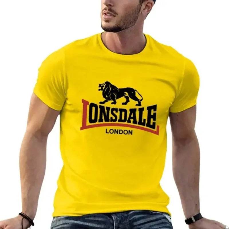 Summer 3D Lion Print T-Shirt for Men - Casual Loose O-Neck Tee - Buy Center US