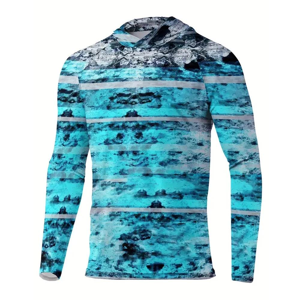 2025 Men's UPF 50+ Sun Protection Hoodie - Quick Dry & Breathable Shirt - Buy Center US
